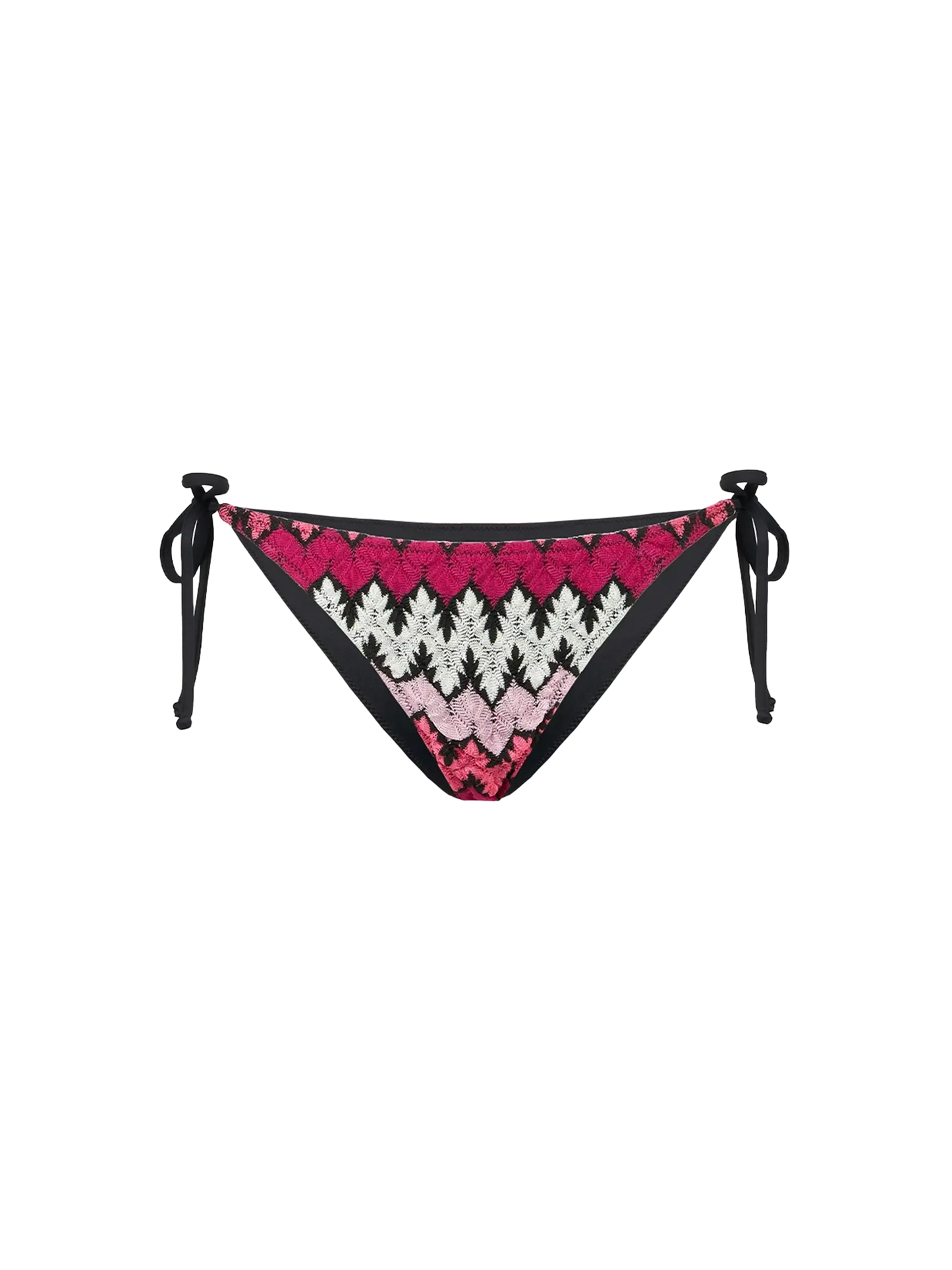 Knitted fucsia swim briefs