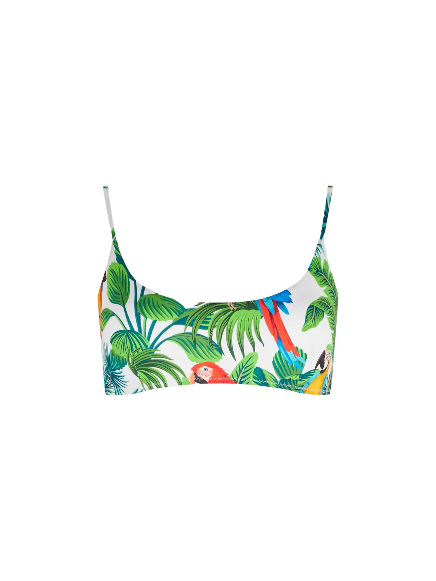 Parrots print bralette
