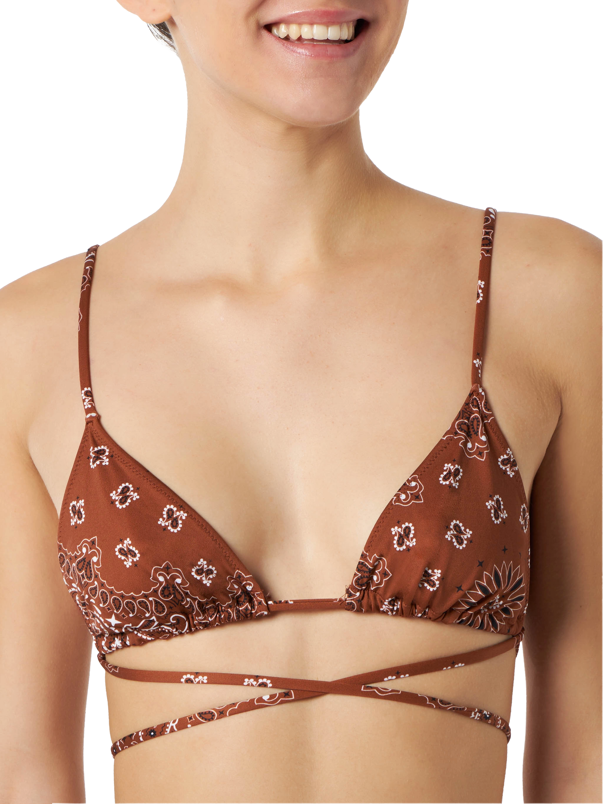 Woman triangle bandanna bikini - MC2 Saint Barth