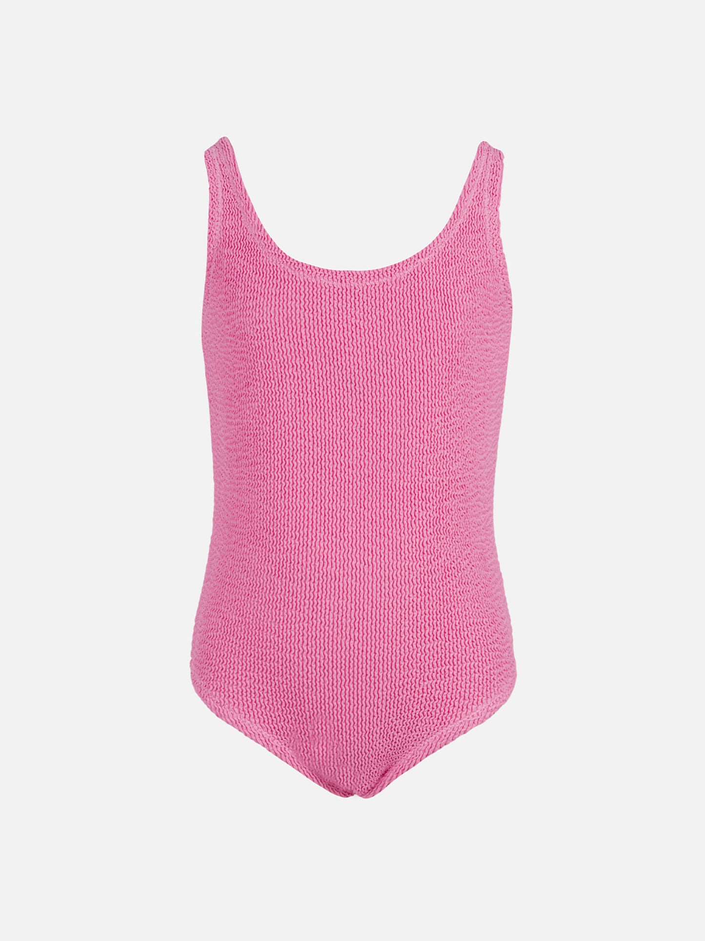 Cara pink crinkle one-piece swimsuit - MC2 Saint Barth