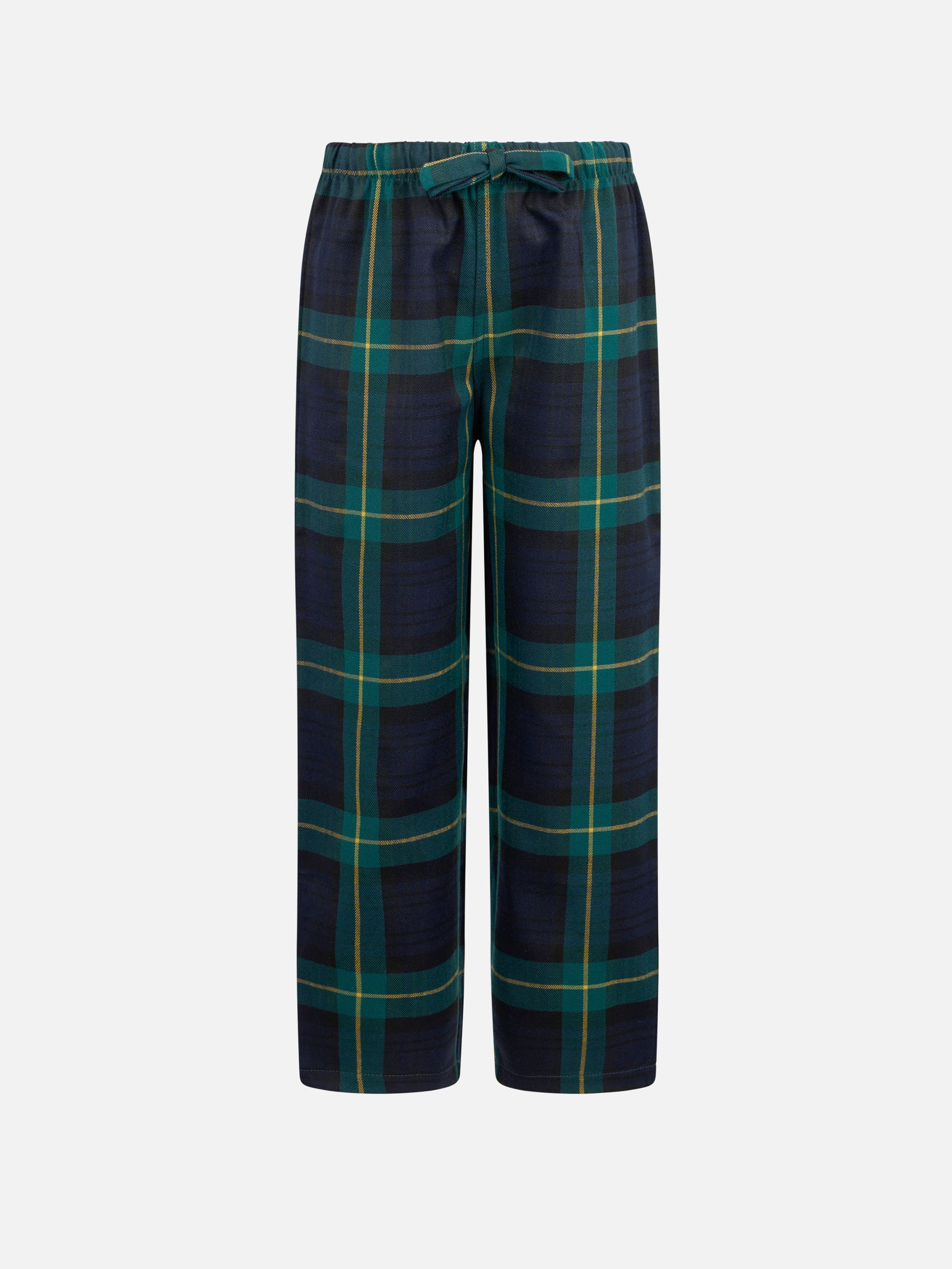 Kid pajama pants with tartan print - MC2 Saint Barth