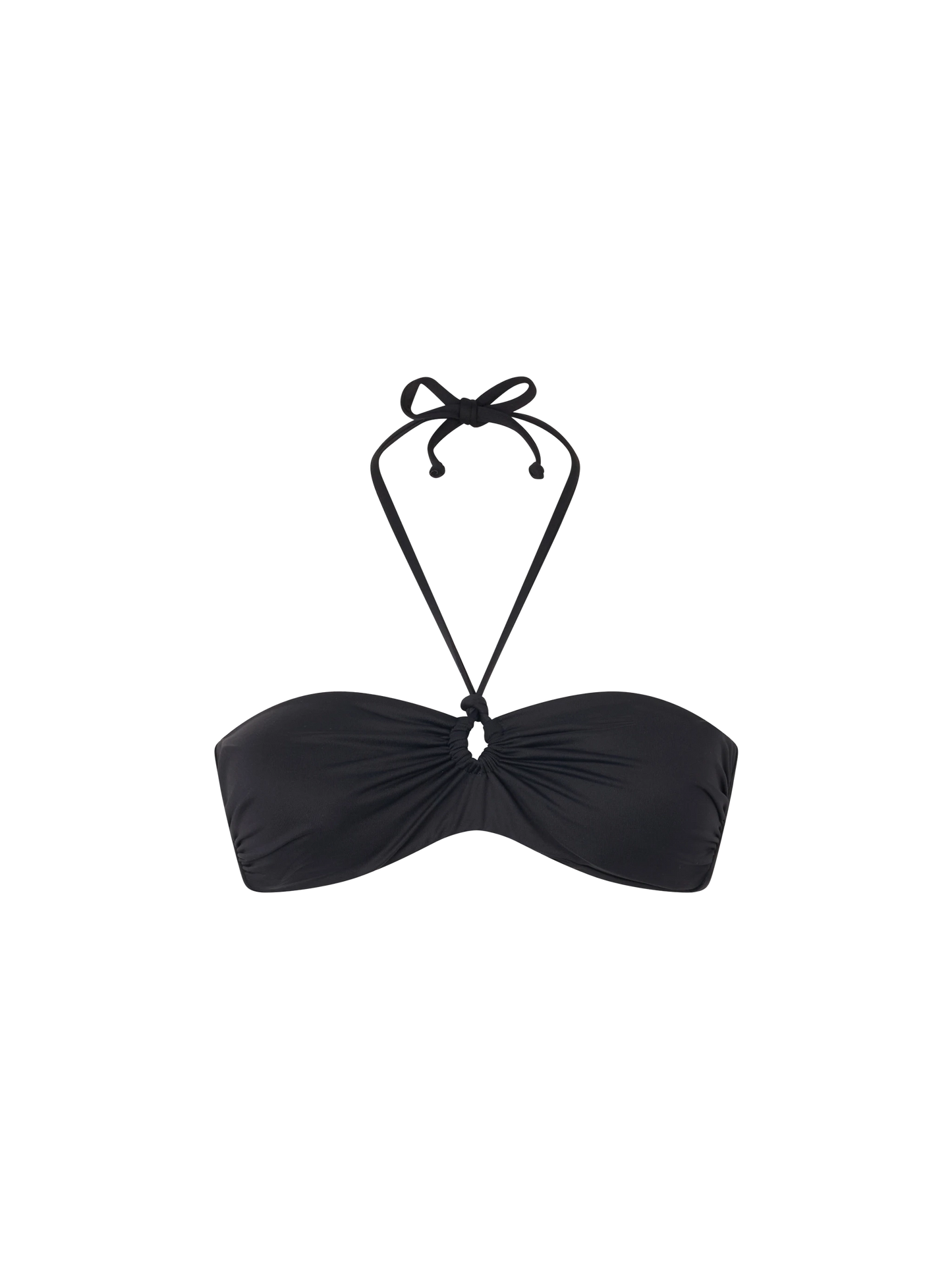 Top a fascia nero