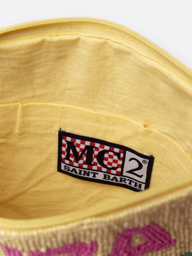 Custodia con perle con motivo Ibiza