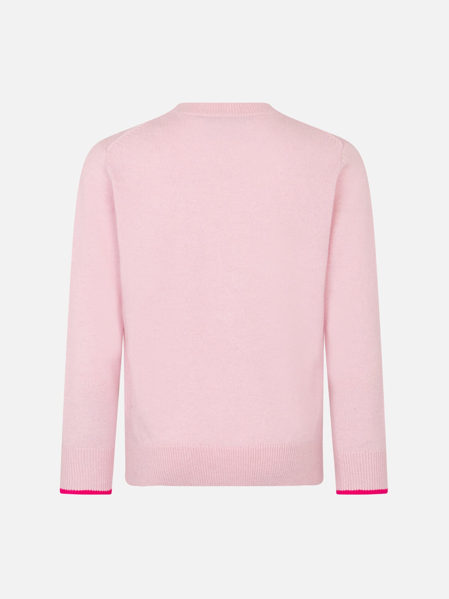 Maglione da bambina a girocollo rosa con stampa Barbie | EDIZIONE SPECIALE BARBIE