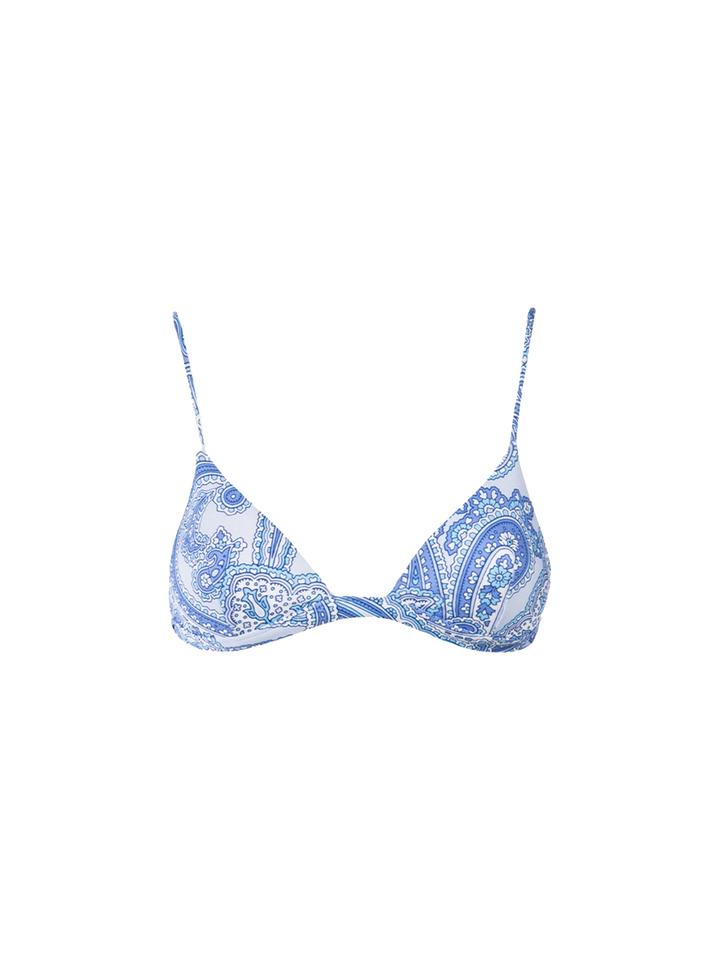 Costume da bagno da donna top triangolo paisley Rylie