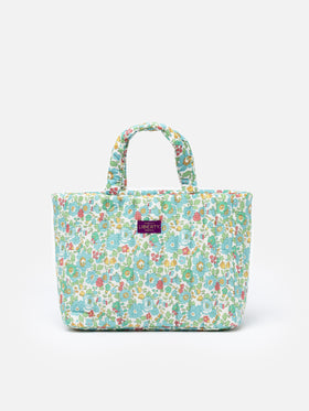 Betsy quilted Soft Tote Mid bag | MADE WITH LIBERTY FABRIC - MC2 Saint Barth