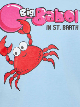 Boy t-shirt with Big Babol crab placed print | BIG BABOL SPECIAL EDITION - MC2 Saint Barth