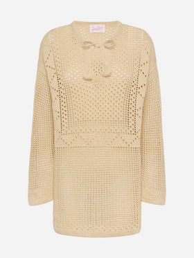 Alicia crochet mesh tunic - MC2 Saint Barth