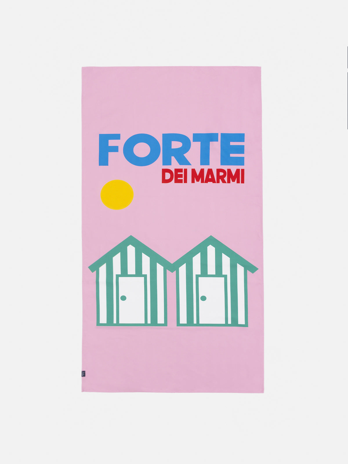 Strandtuch Aidan aus Mikrofaser mit Forte dei Marmi-Aufdruck
