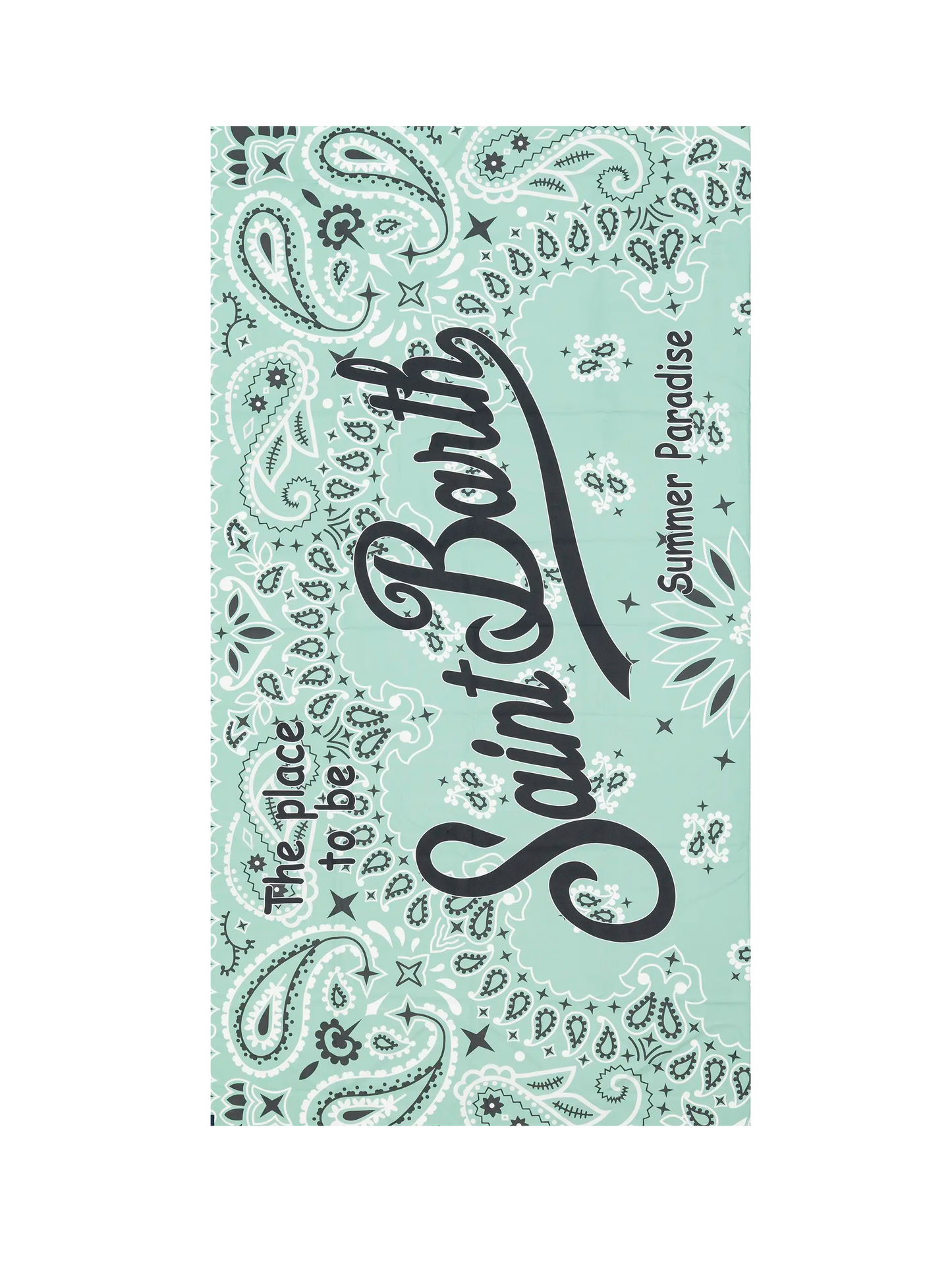 Microfiber beach towel Aidan with bandanna print - MC2 Saint Barth