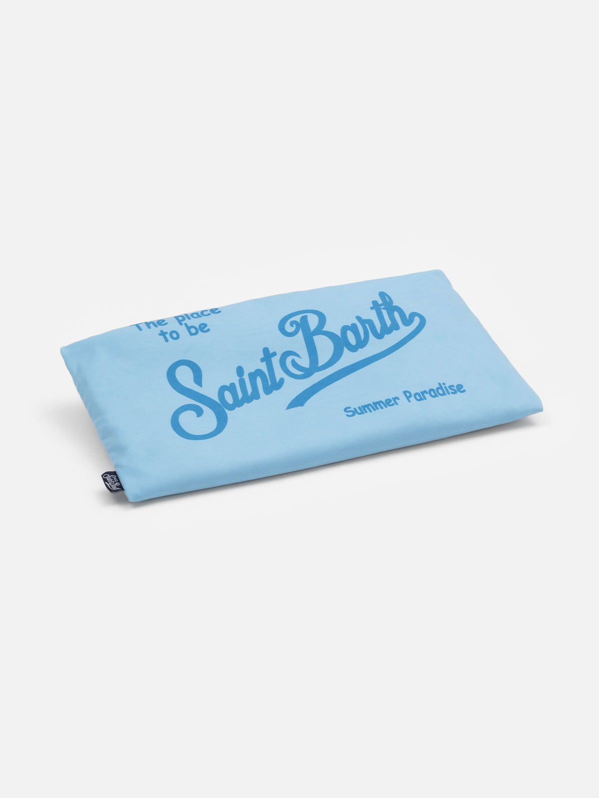 Microfiber Mykonos print beach towel Aidan