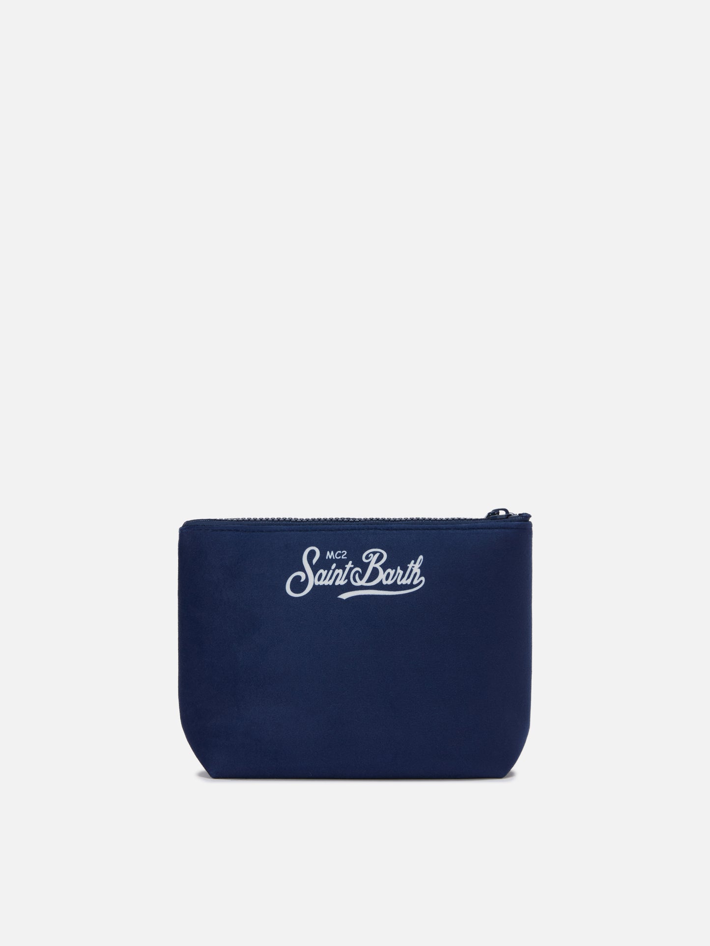 Pochette Aline effetto lana con stampa Après ski