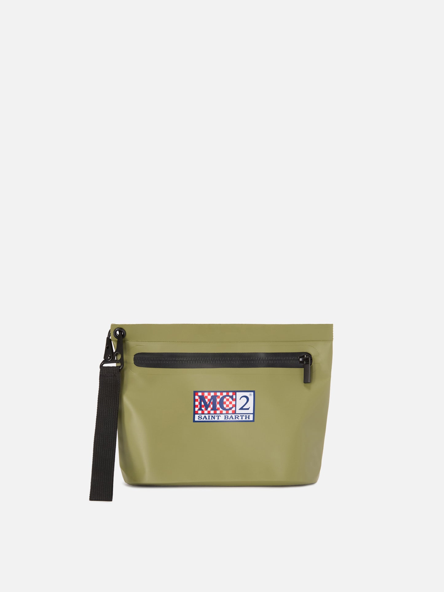 Neceser Aline Aqua Waterproof PVC verde militar
