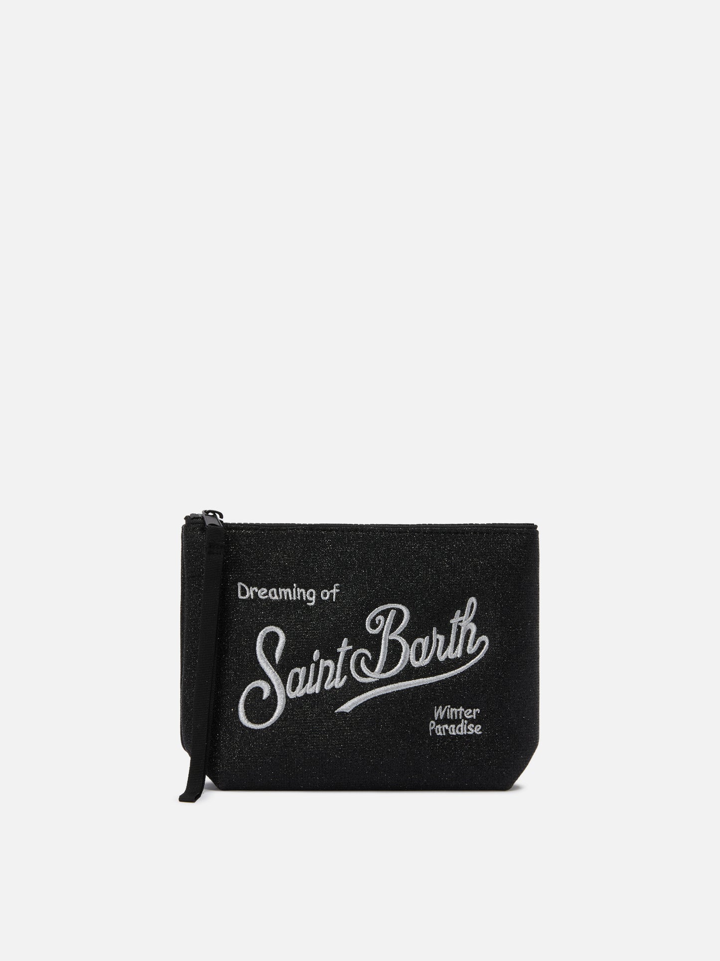 Pochette Aline Lurex nera