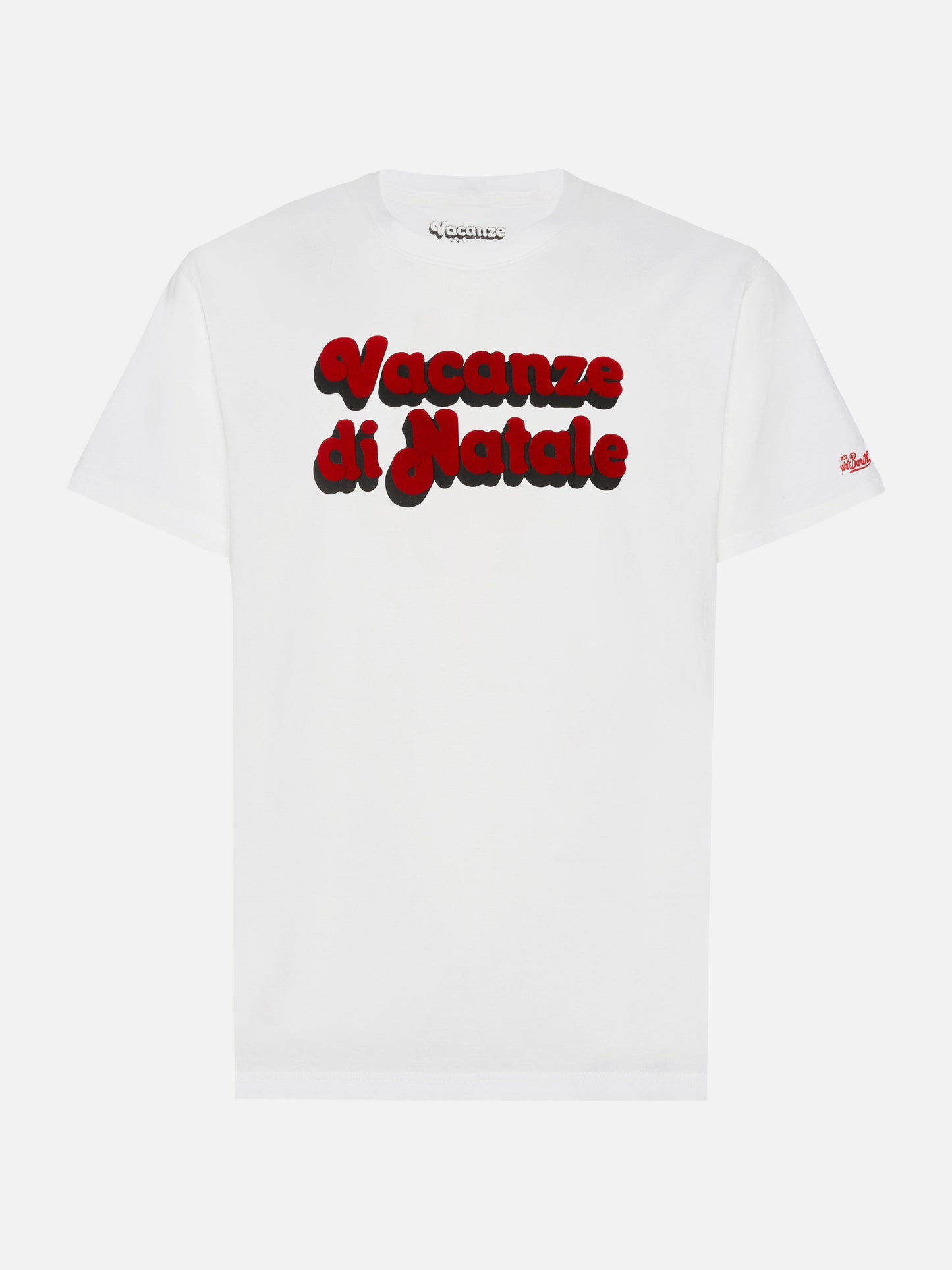 Winter cotton t-shirt Arnott Warm with logo film flock | VACANZE DI NATALE SPECIAL EDITION