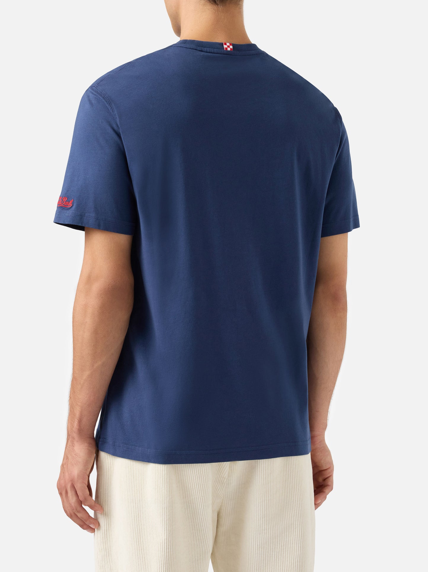 Winter cotton t-shirt Arnott Warm with logo film flock | VACANZE DI NATALE SPECIAL EDITION