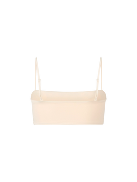 Woman animalier bandeau top swimsuit Athena with rhinestones - MC2 Saint Barth