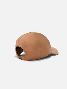 Baseball Cap Felt in camel wool blend