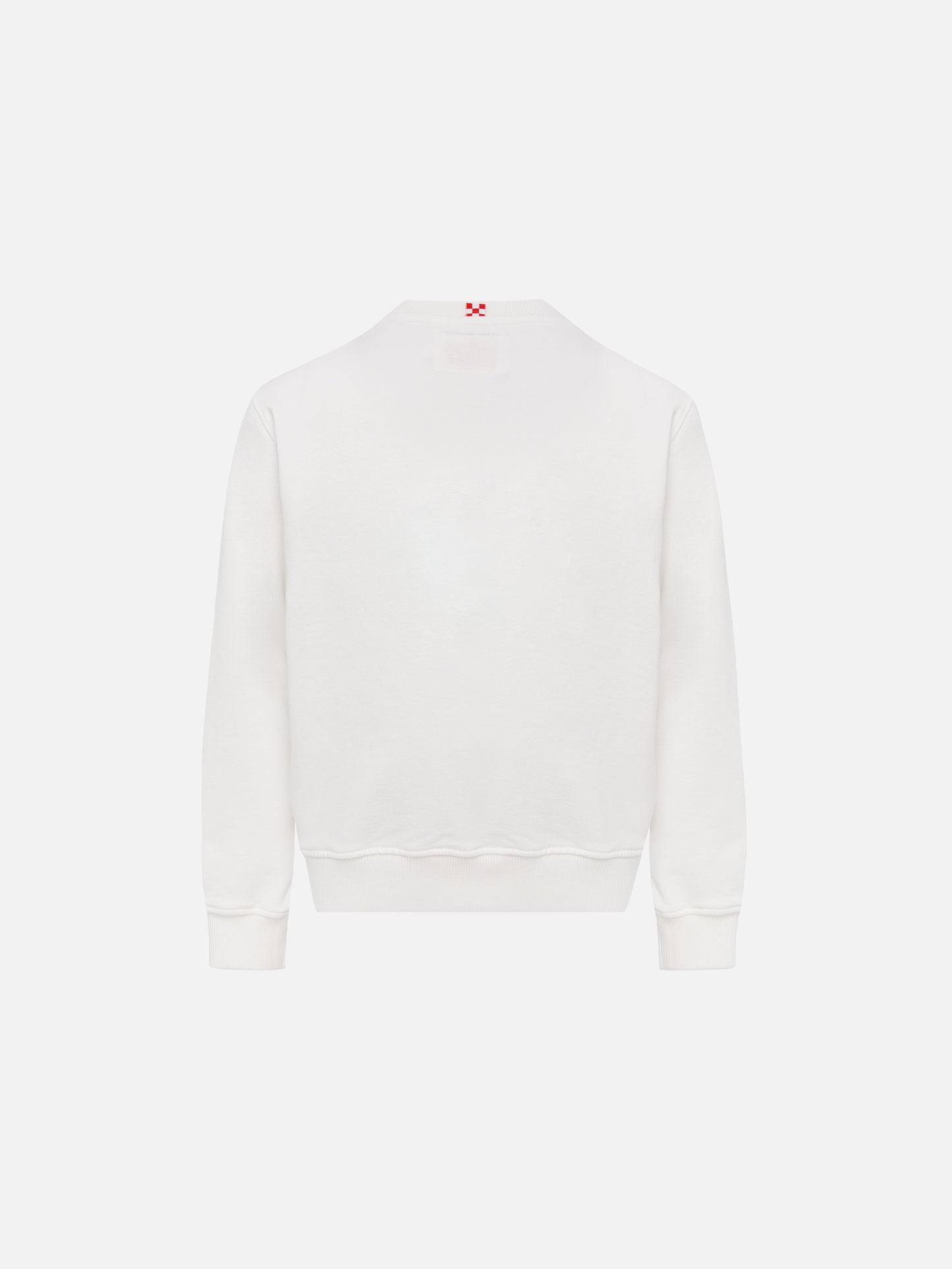 Boy sweatshirt Bobby with St. Barth print and terry crab patch - MC2 Saint Barth