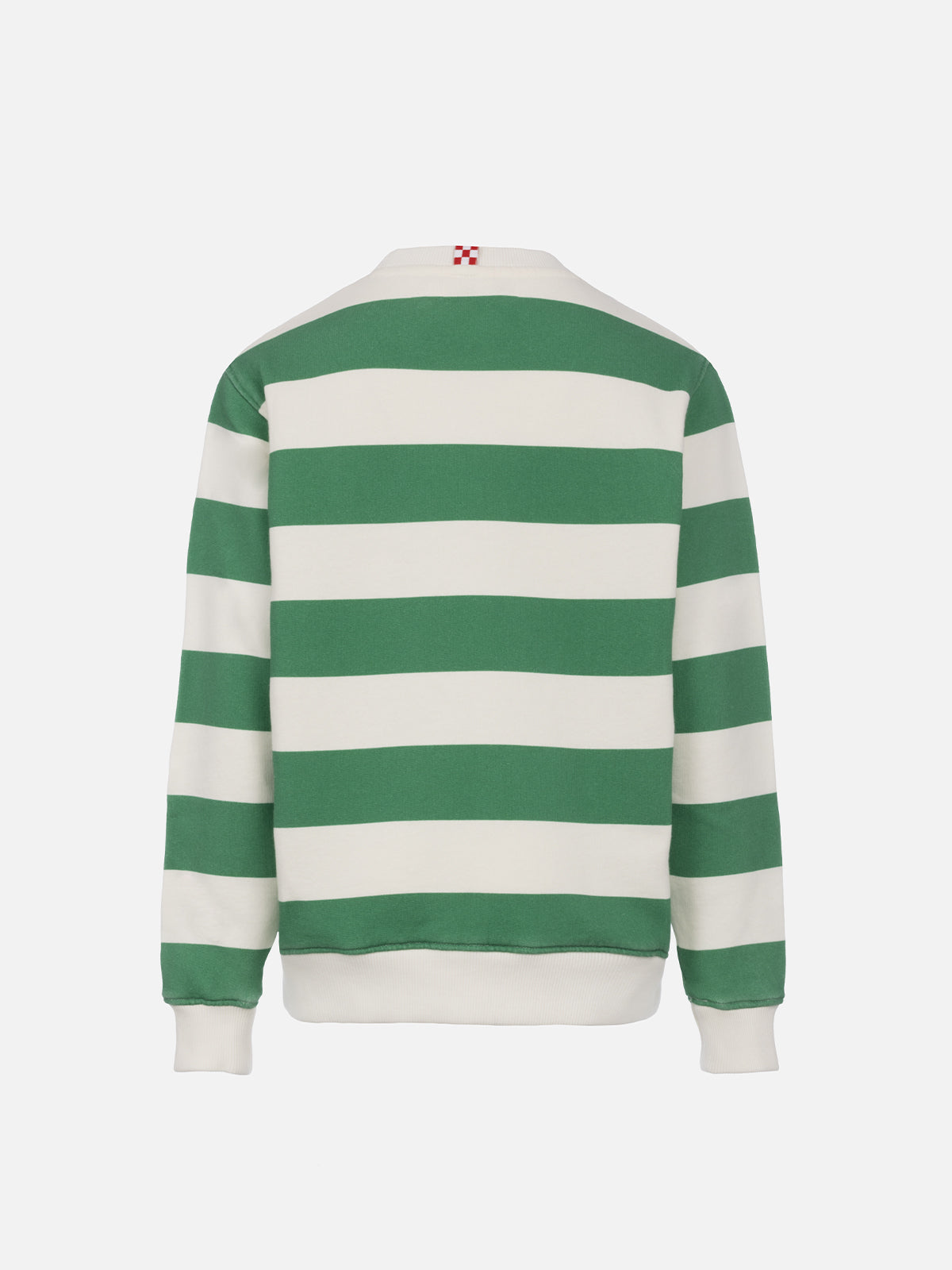Boy striped sweatshirt Bobby with St. Barth embroidery - MC2 Saint Barth