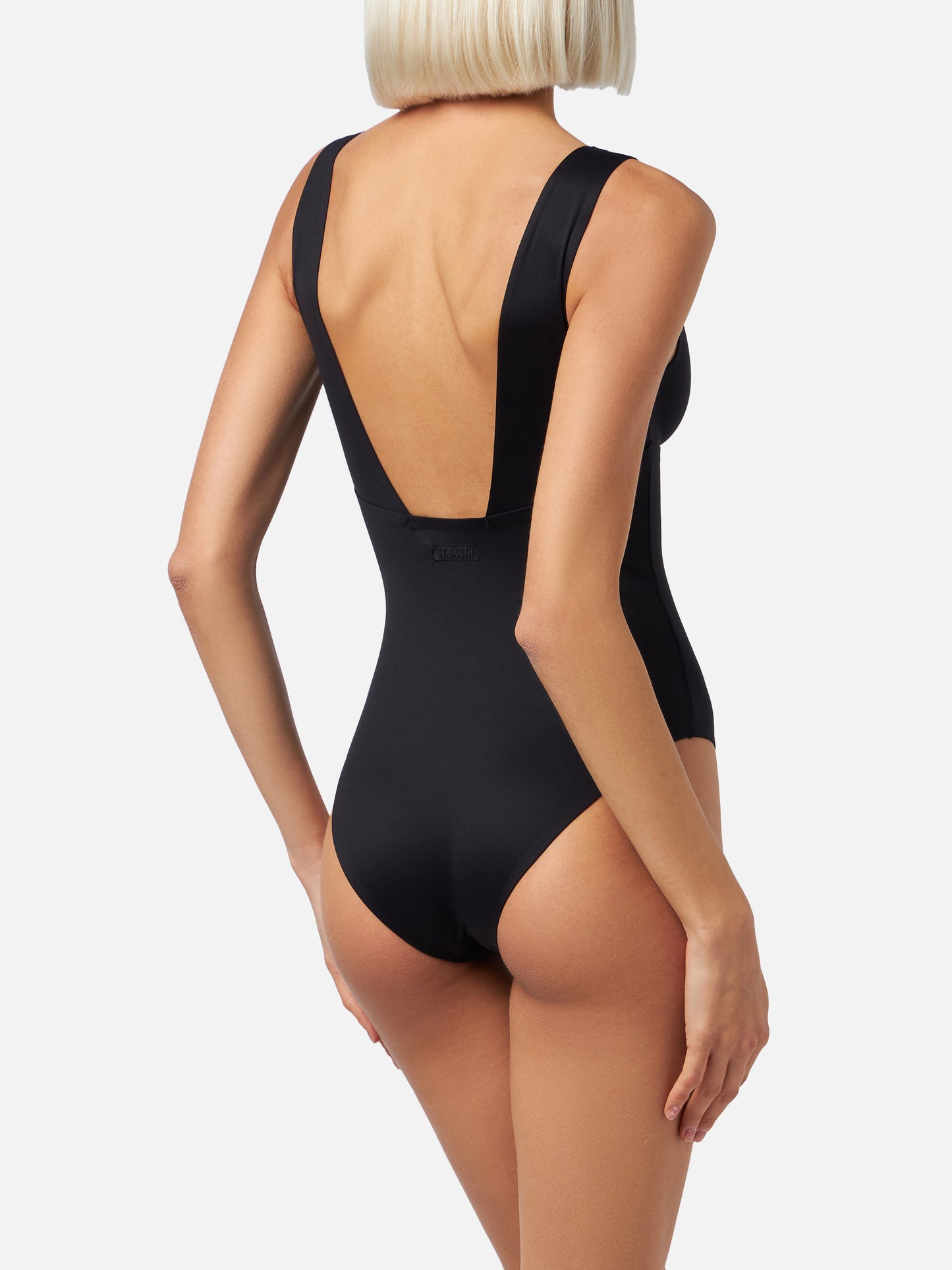 Calliope costume intero nero termosaldato