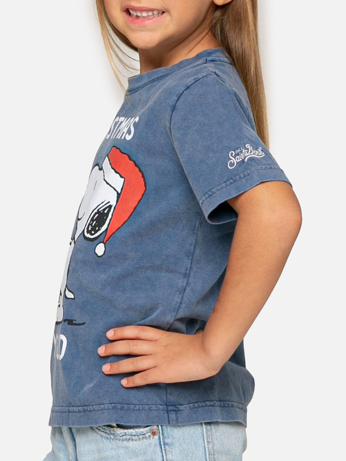 T-shirt da bambino con stampa Snoopy Christmas Mood | Peanuts© Edizione Speciale