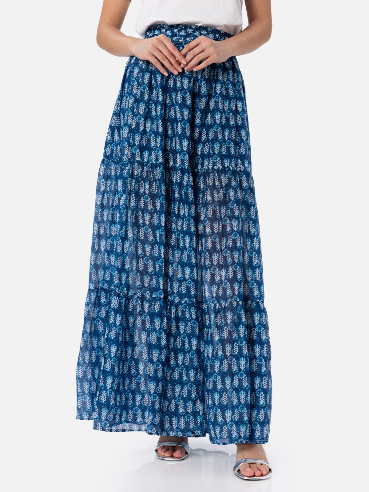 スカート MADISON BLUEI-LINE SK STRETCH-SILK SATI SKIRT(スカート） - MADISONBLUE ONLINE STORE