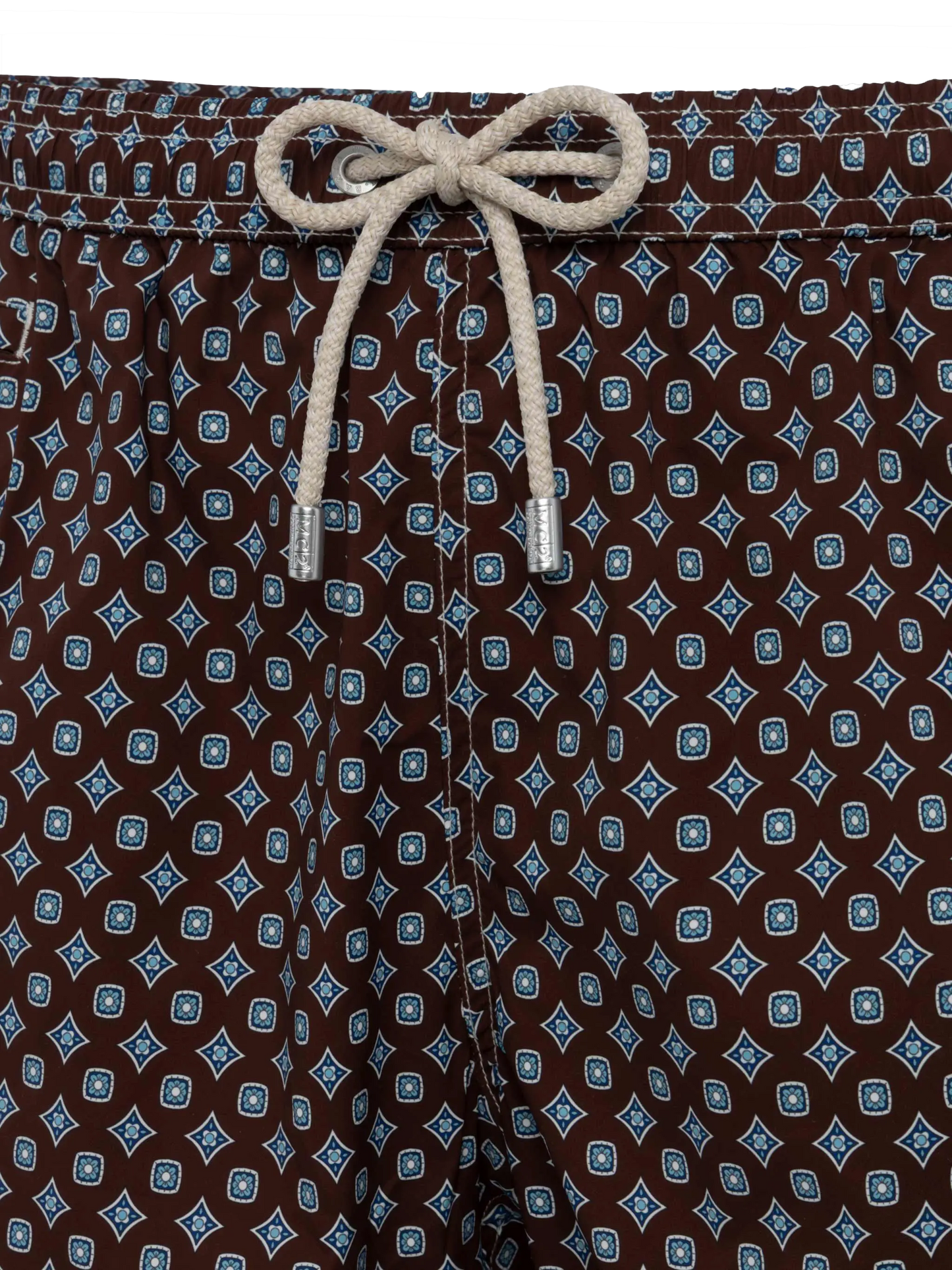 Comfort Light swim shorts with tie print