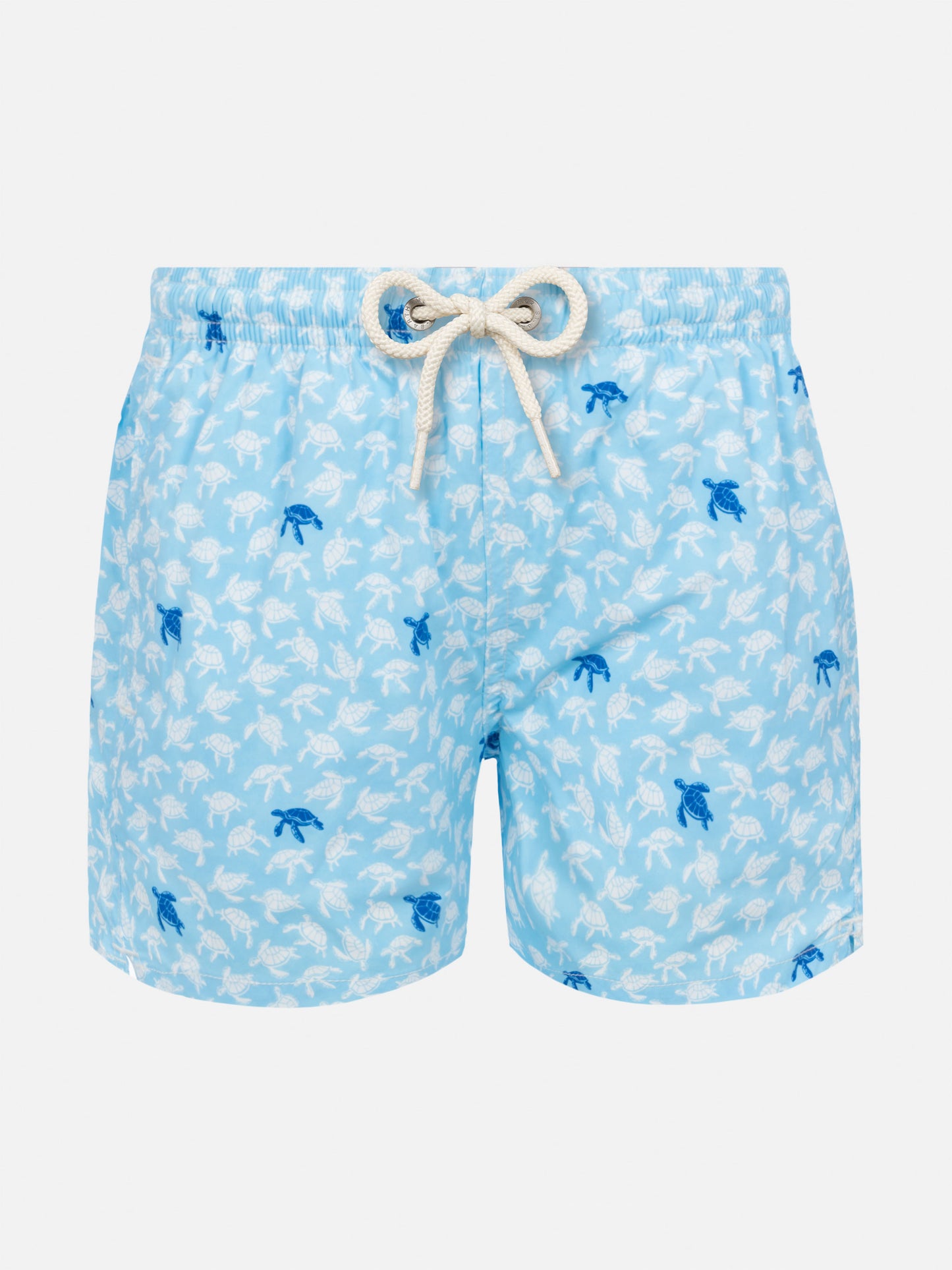 Comfort Light Badeshorts mit Schildkröten-Print