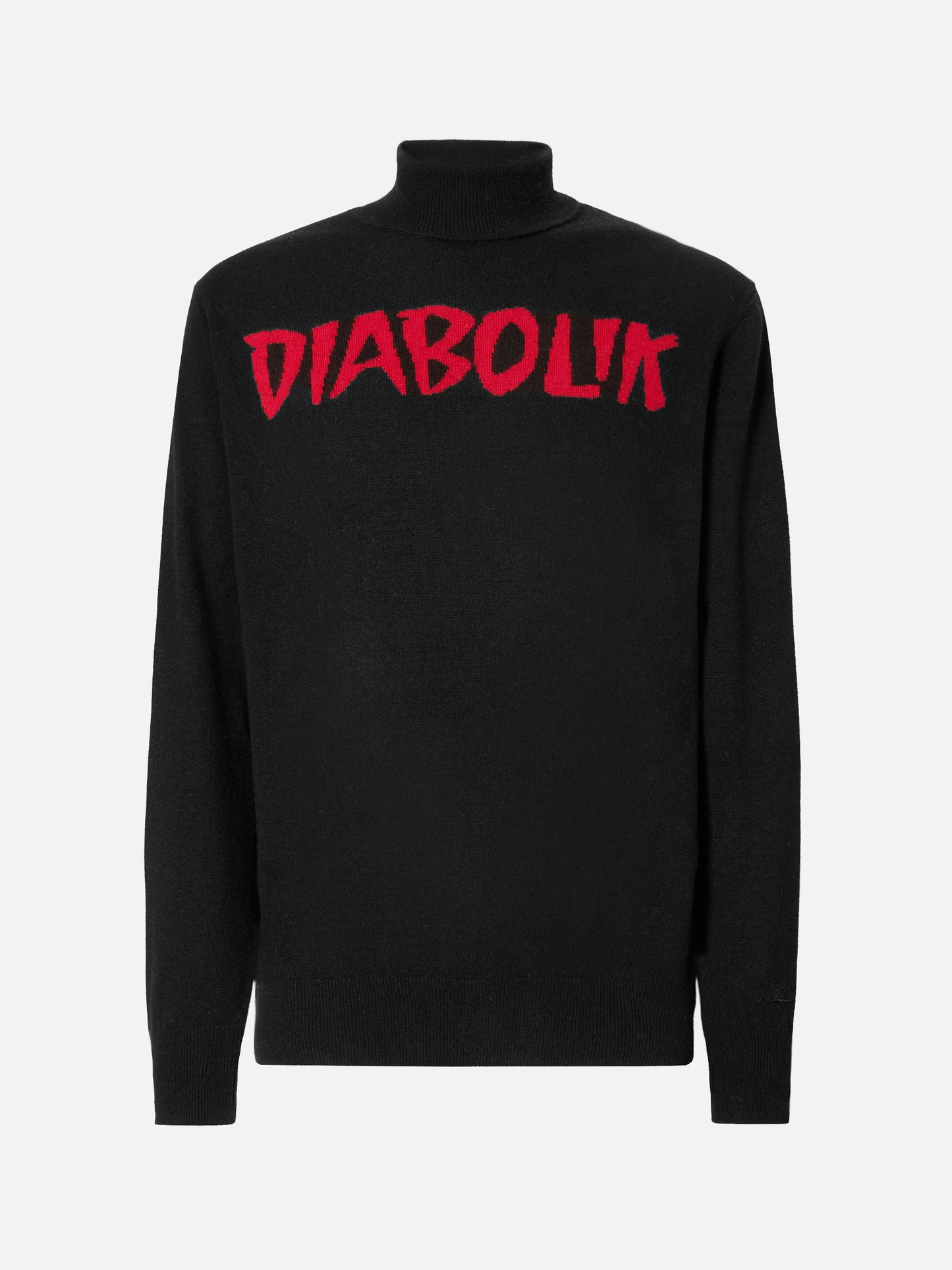 Turtleneck Dolcevita with Diabolik jacquard | DIABOLIK SPECIAL EDITION