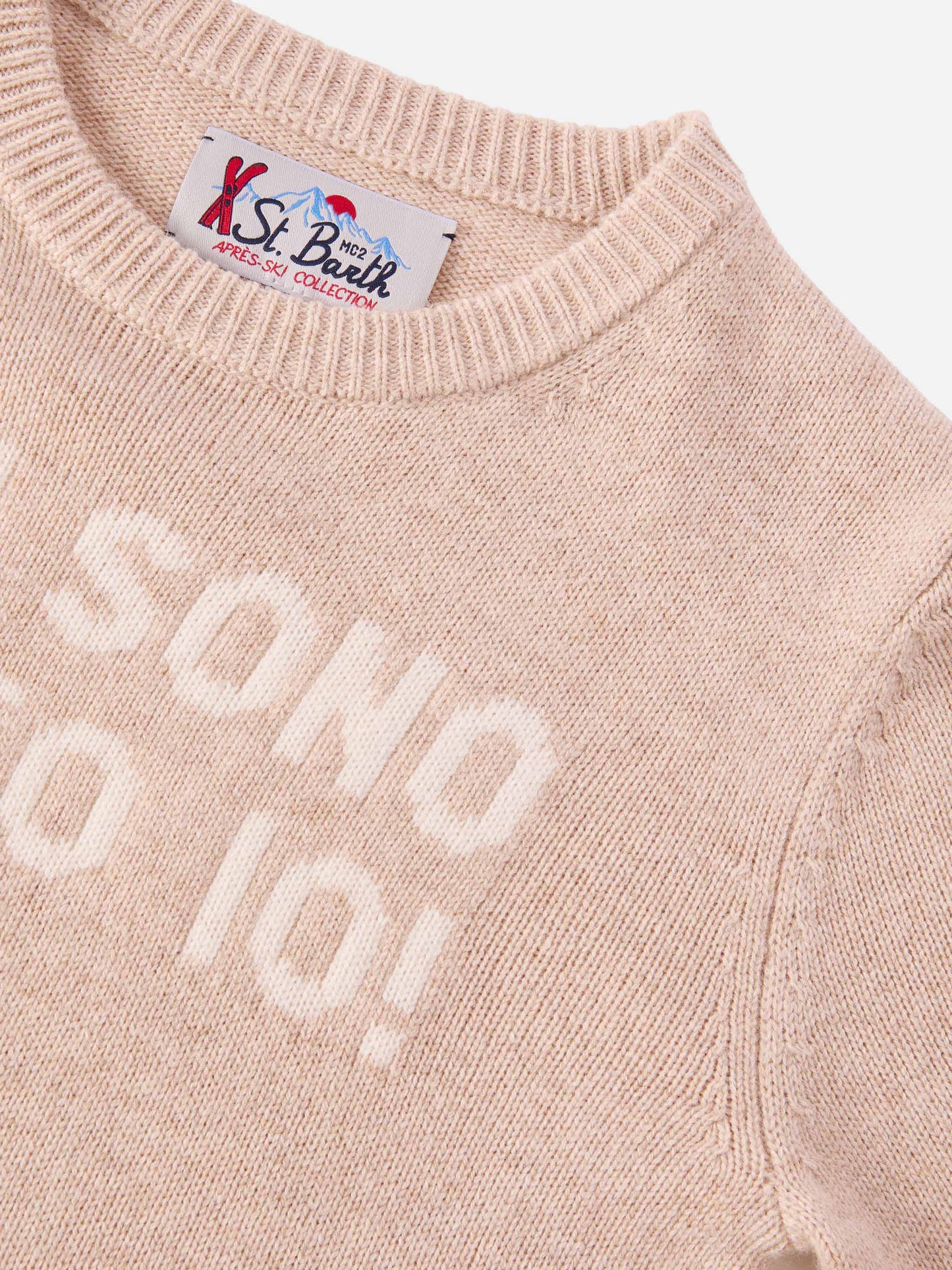Maglione Douglas in misto cashmere con jacquard Non sono stato io!