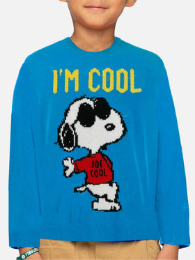 Snoopy I'm Cool print kid sweater | Peanuts™ Special Edition