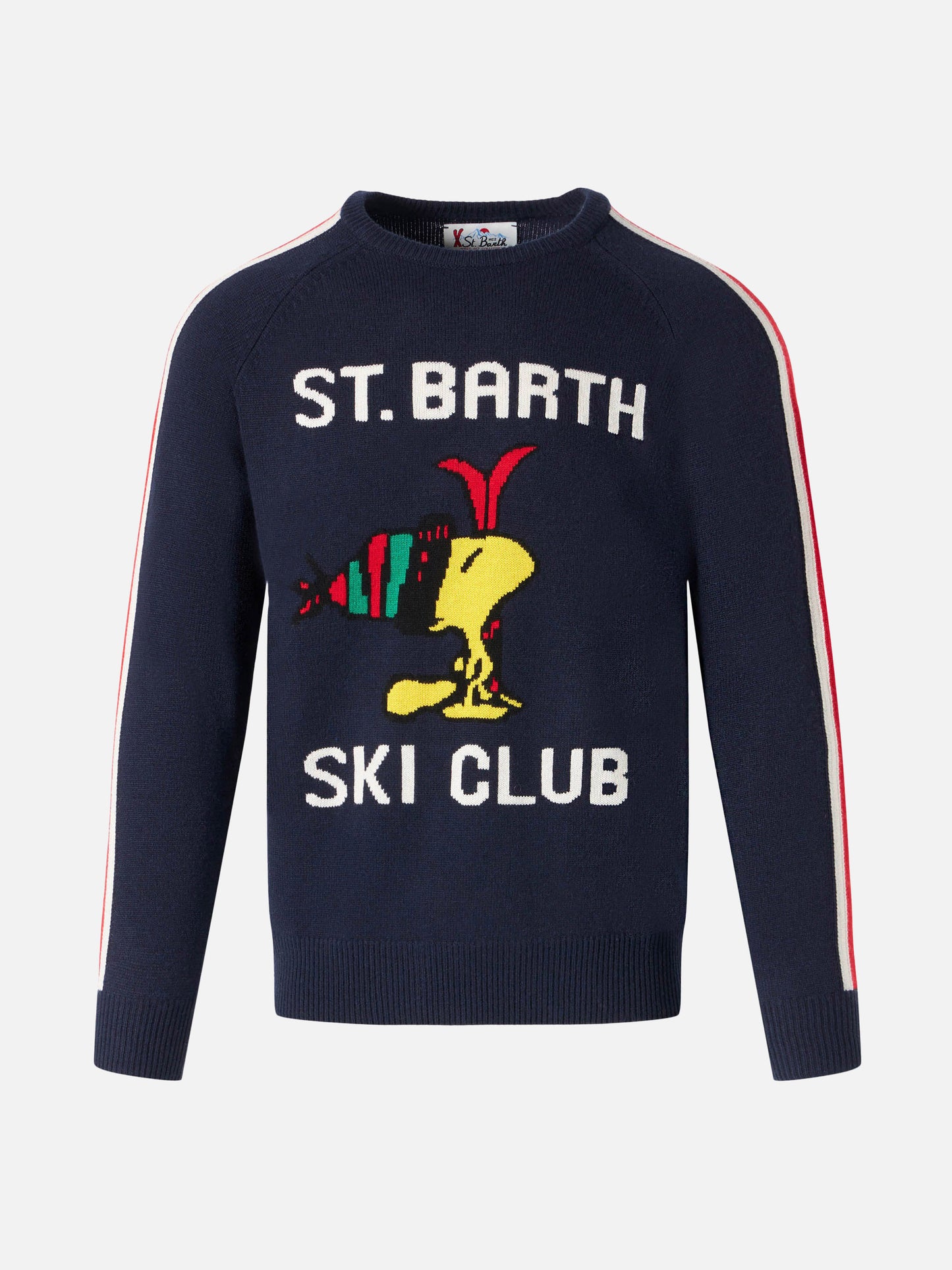 Maglione girocollo Heron con jacquard Woodstock | PEANUTS™ SPECIAL EDITION