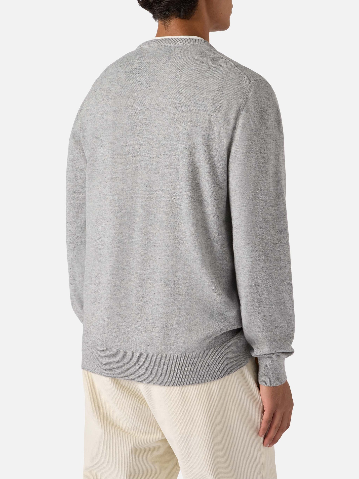 Maglione a girocollo Heron Light con ricamo Vado a ruba