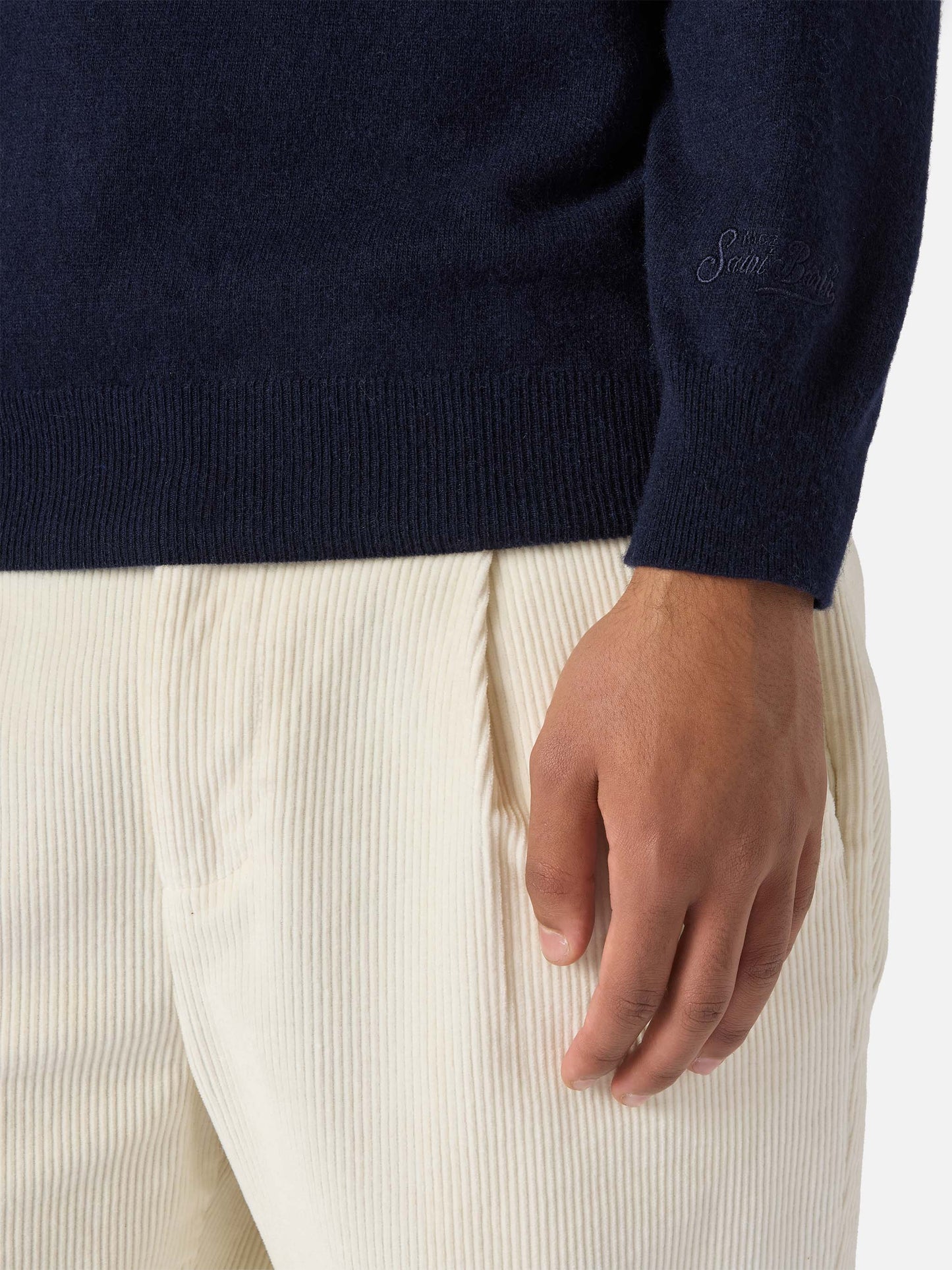 Maglione a girocollo Heron Light con ricamo Provare per credere! | YUPPIES SPECIAL EDITION