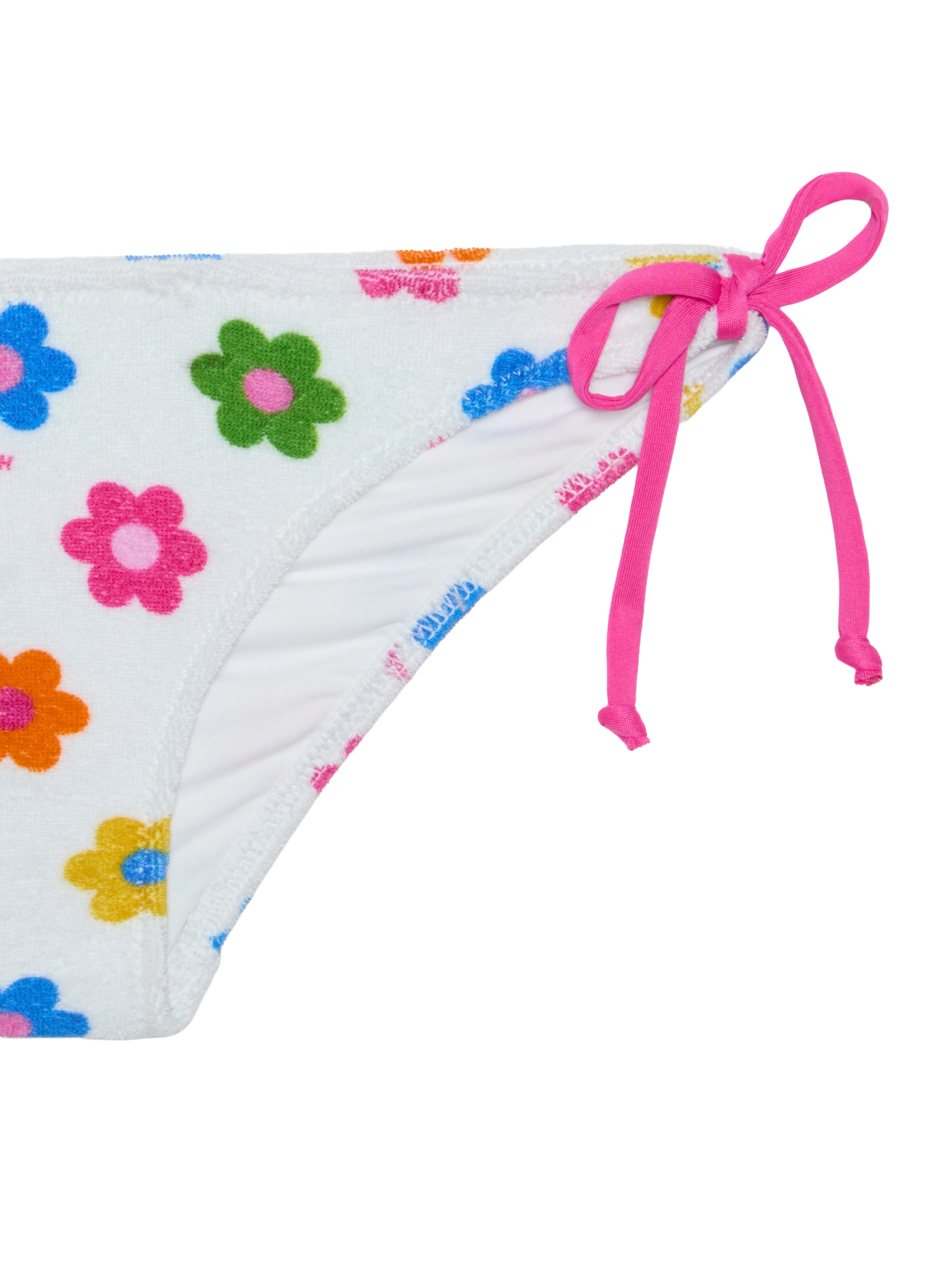 Girl bralette bikini with daisies - MC2 Saint Barth