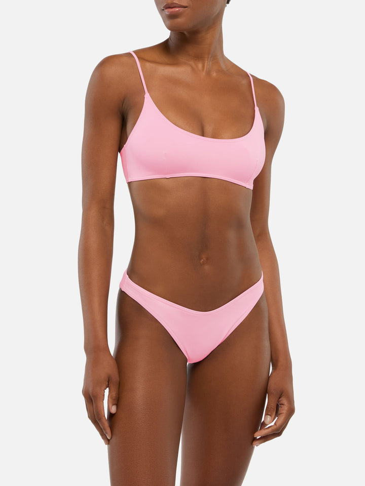 Bikini a bralette Judy Lido color rosa