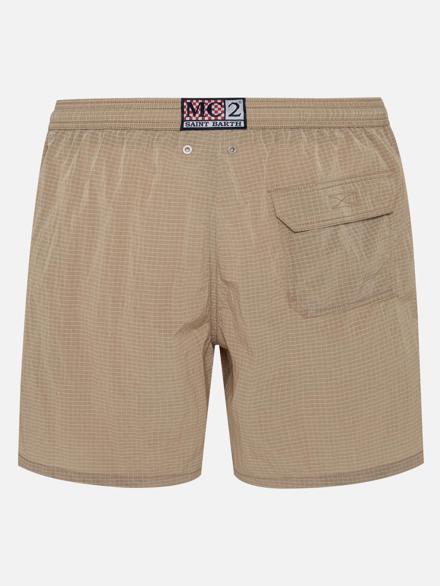 Mid-length swim shorts Katch in ripstop fabric