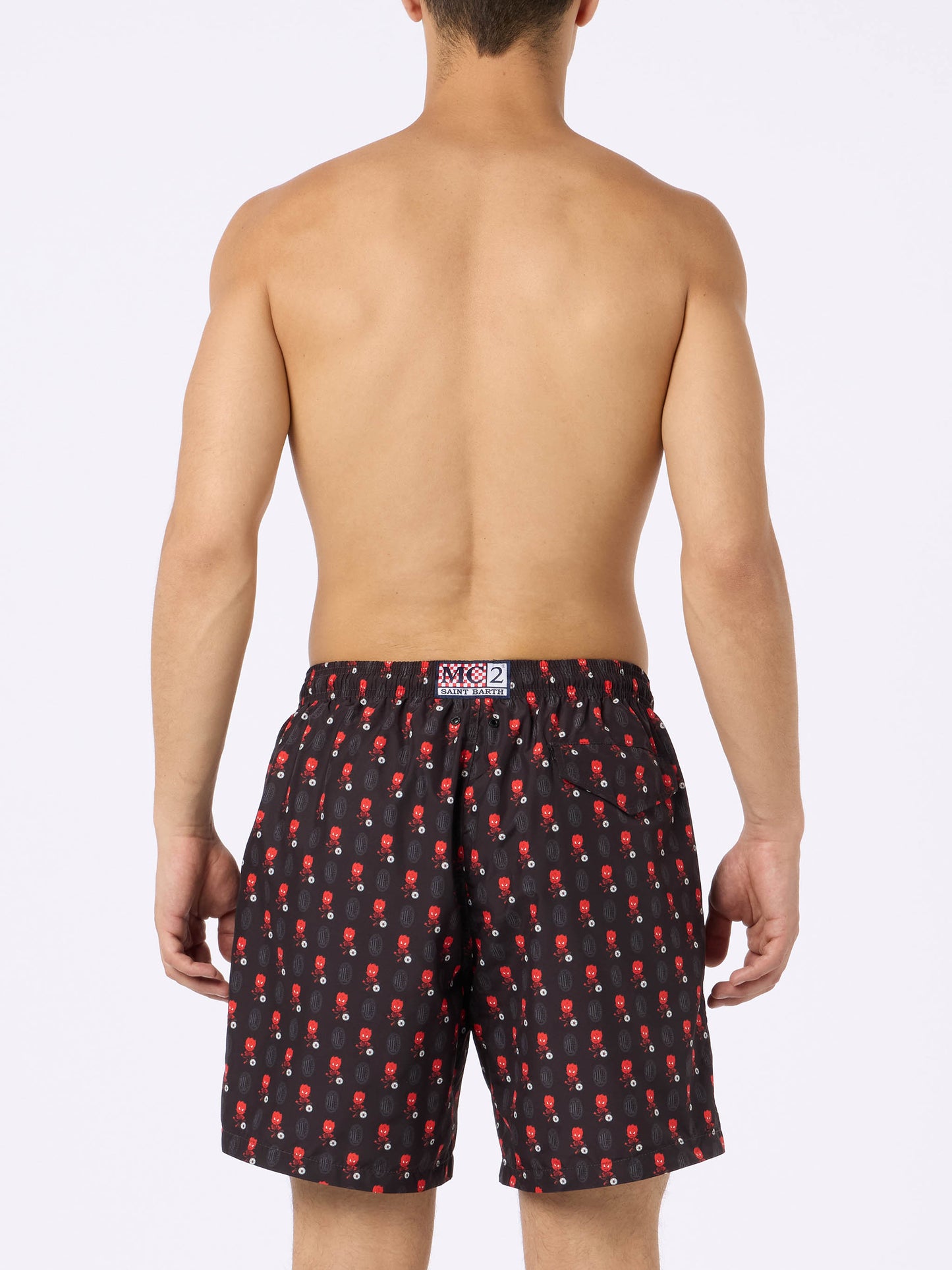 Lighting AC Milan Milanello print swim shorts | Special Edition
