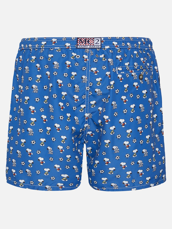 Lightweight fabric swim shorts Lighting with Snoopy print | SNOOPY PEANUTS® SPECIAL EDITION - MC2 Saint Barth