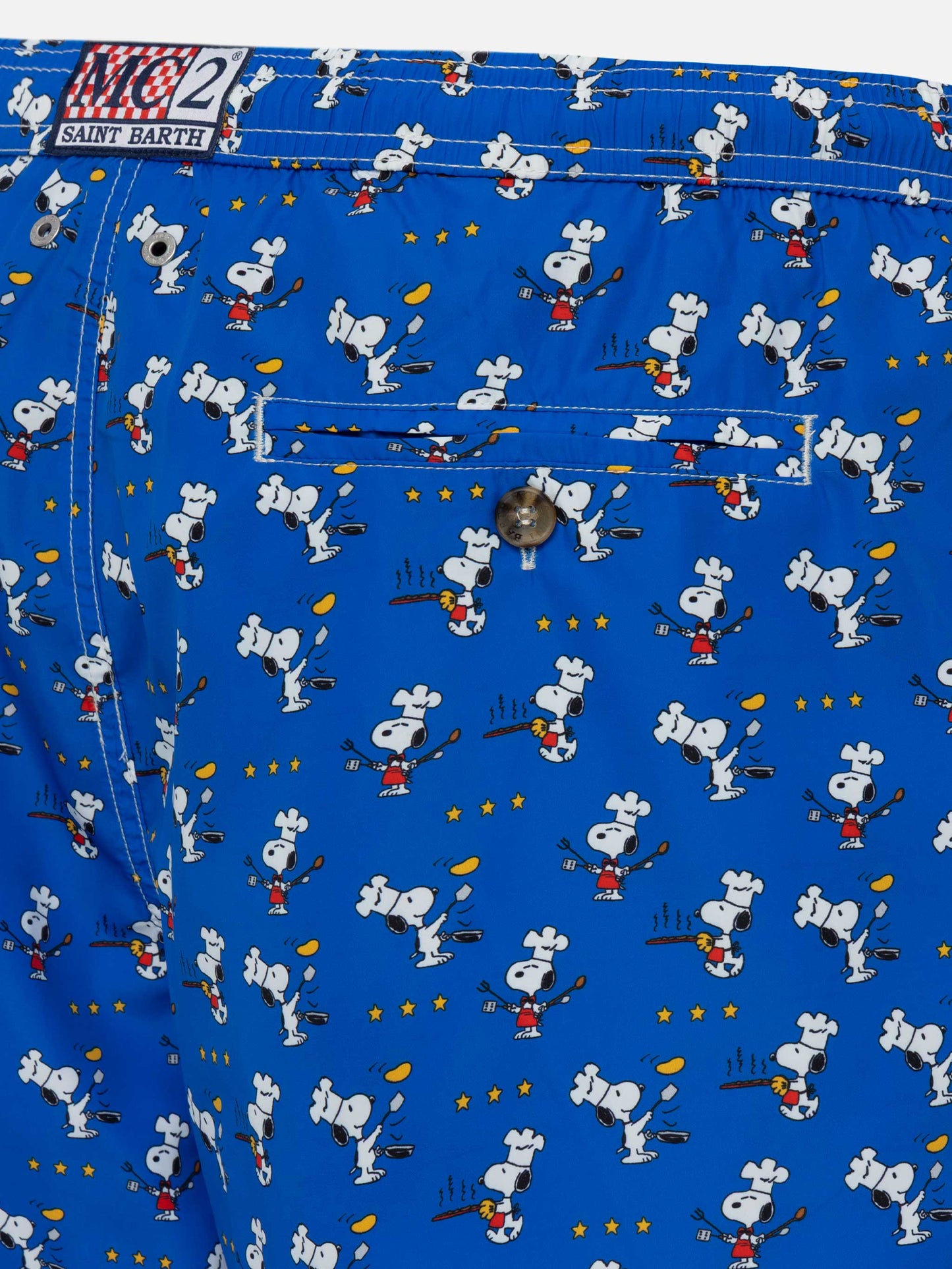 Lightweight fabric swim shorts Lighting with Snoopy chef print | SNOOPY PEANUTS® SPECIAL EDITION