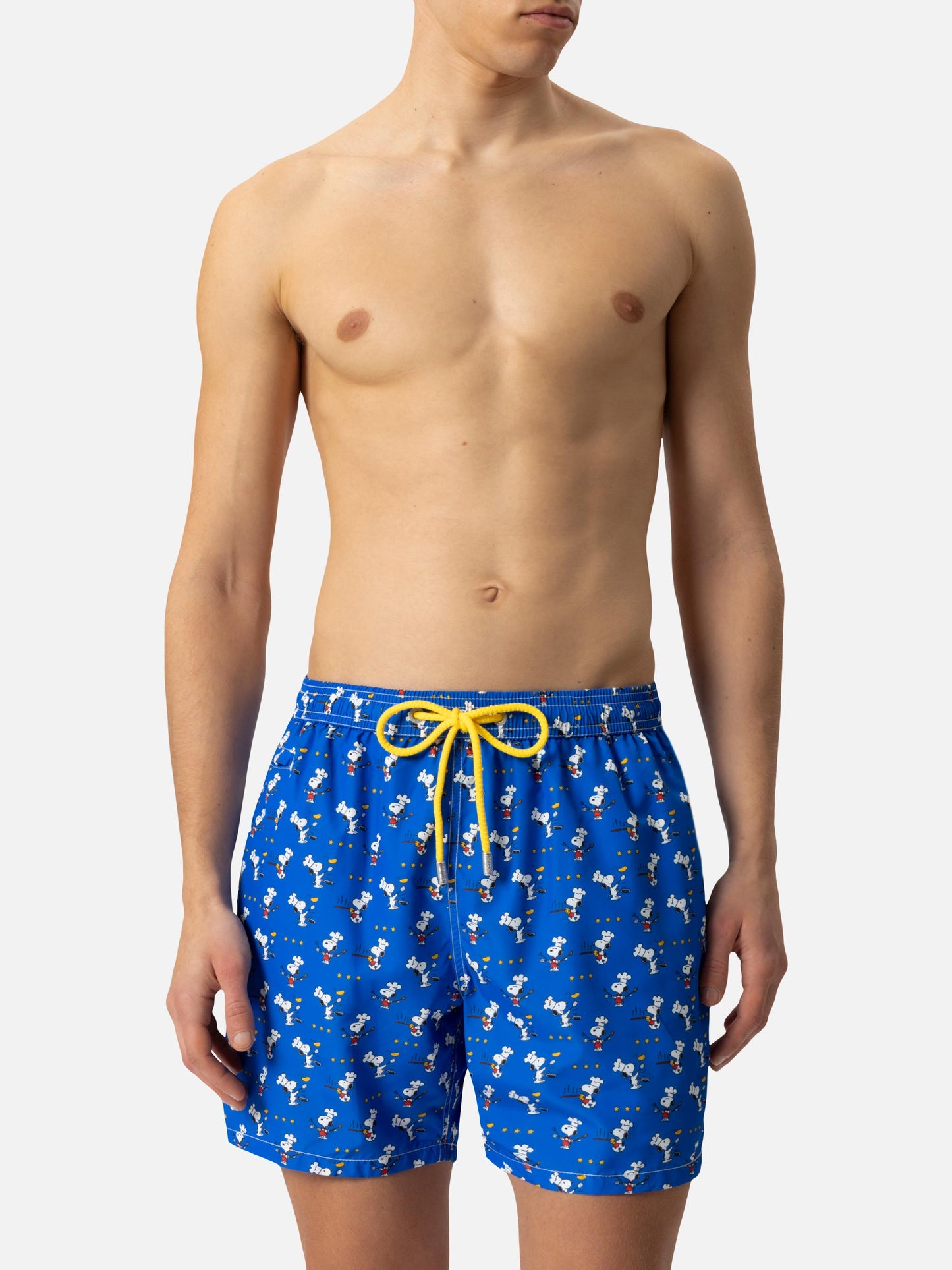 Lightweight fabric swim shorts Lighting with Snoopy chef print | SNOOPY PEANUTS® SPECIAL EDITION