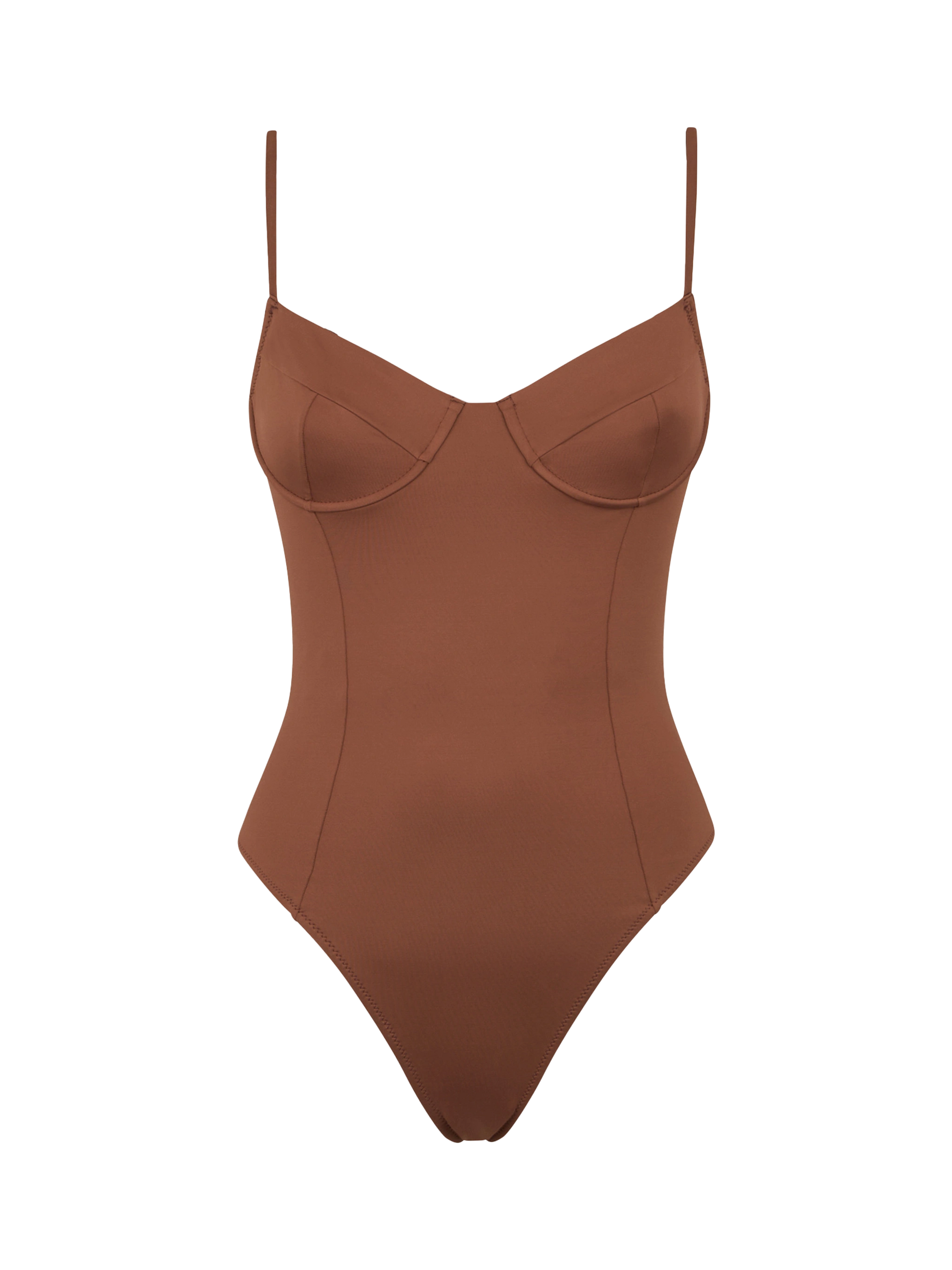 Woman underwired one piece swimsuit - MC2 Saint Barth
