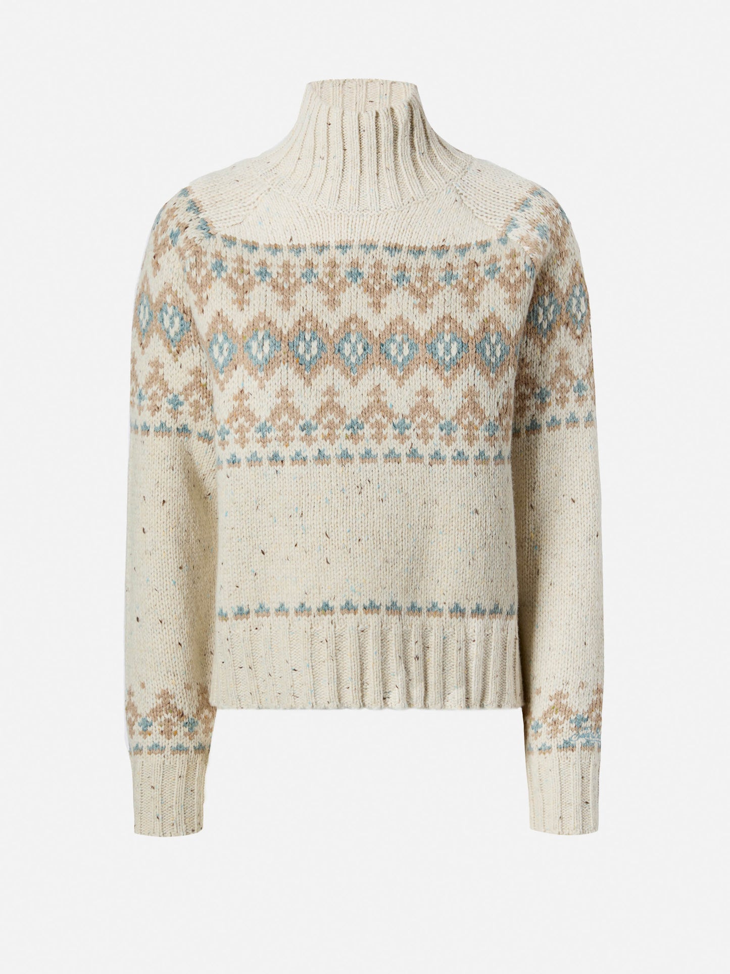 Dolcevita Myra donegal con jacquard Fair Isle