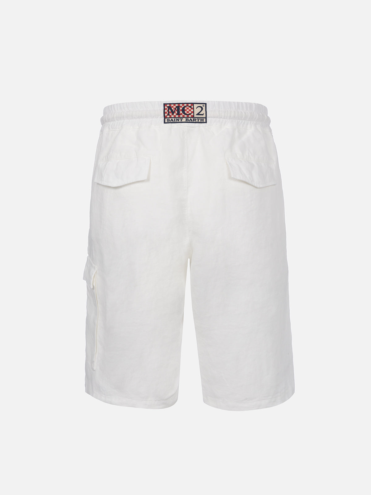 White linen bermuda Marseille - MC2 Saint Barth