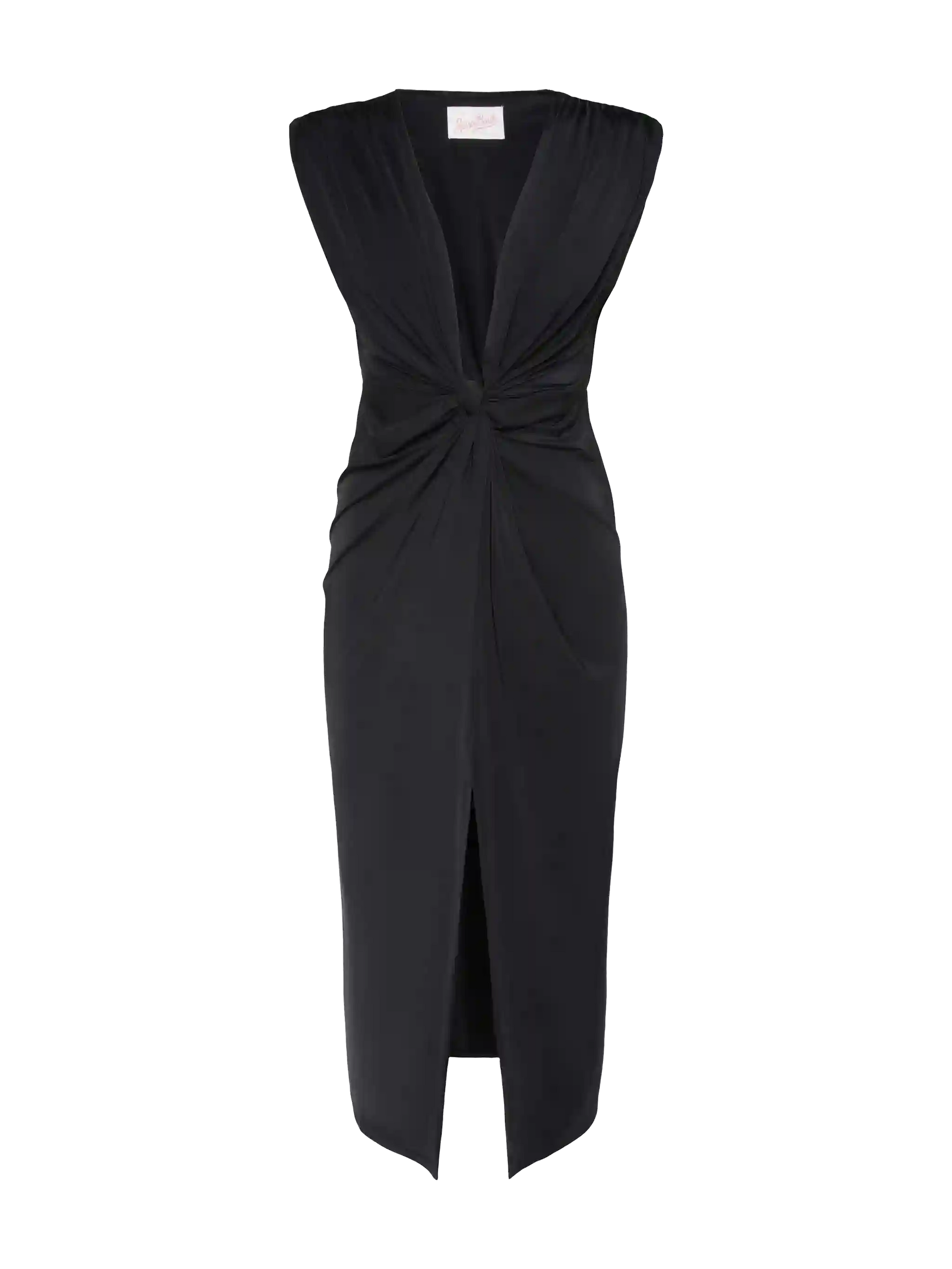 Marina black sleeveless maxi dress - MC2 Saint Barth