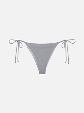Marielle shimmer grey classic swim briefs - MC2 Saint Barth