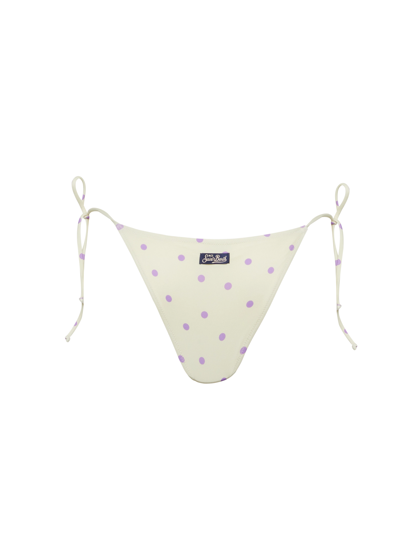 Marielle classic swim briefs with polka dots print - MC2 Saint Barth