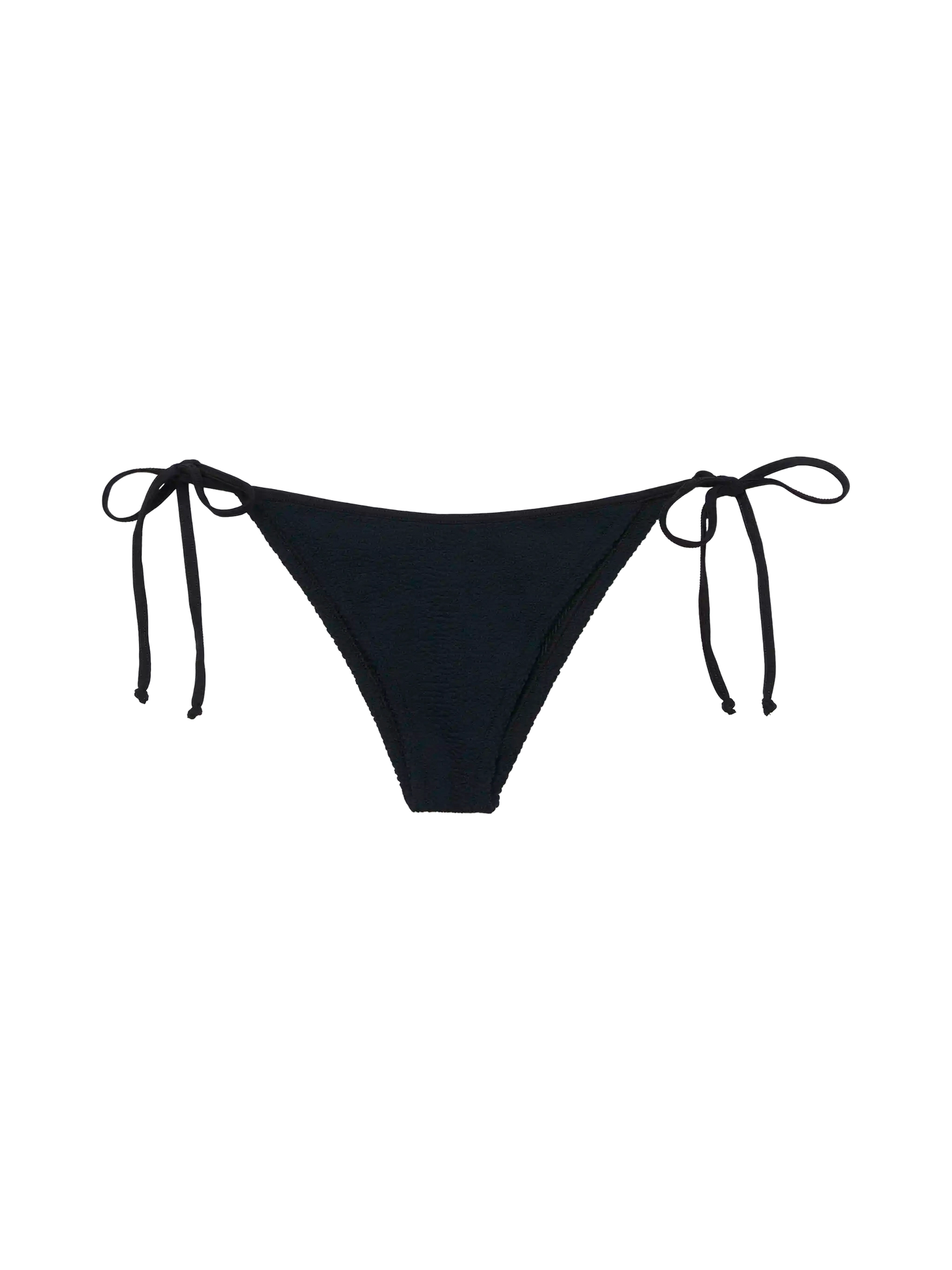 Marielle slip mare classico in crinkle color nero