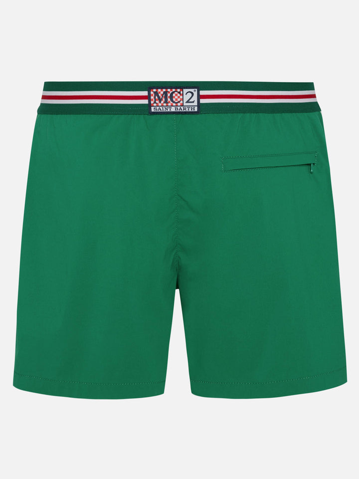 Costume fit aderente Nad in green